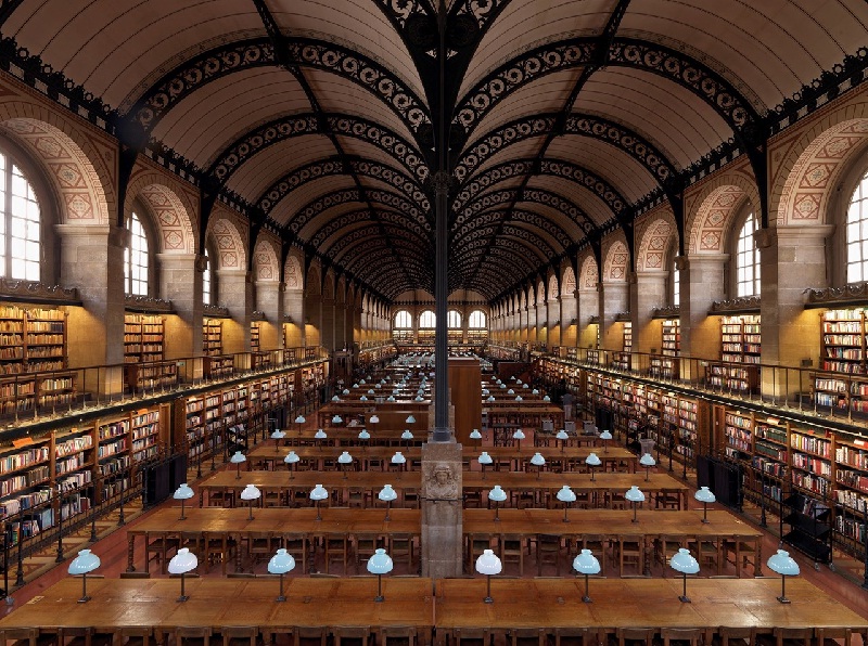Bibliothèque Sainte-Geneviève, Paris, Pháp