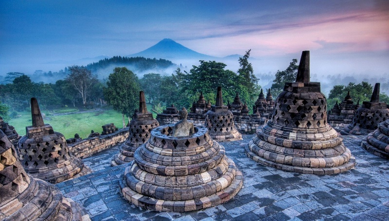 Borobudur - ngôi chùa linh thiêng nhất Châu Á