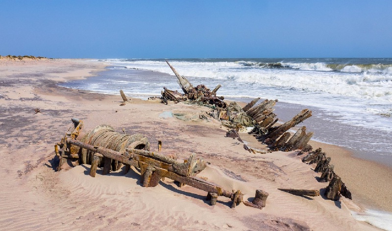 Bờ biển Skeleton, Namibia
