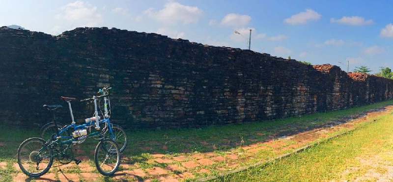 Bức tường thành cổ Songkhla