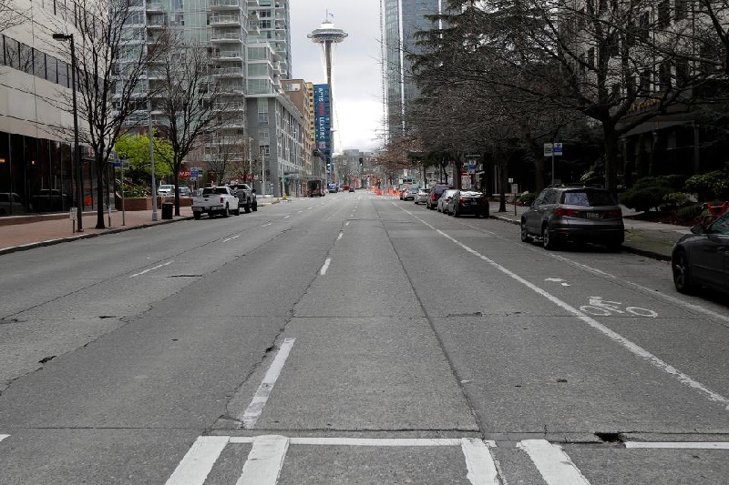 Space Needle giữa mùa covid-19