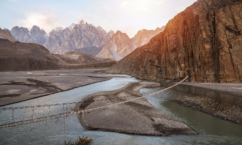 Sông Hunza, phía bắc Parkistan