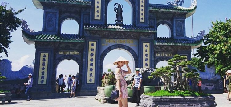 Chùa Linh Ứng nổi bật với bức tượng Quan Âm cao nhất của Việt Nam