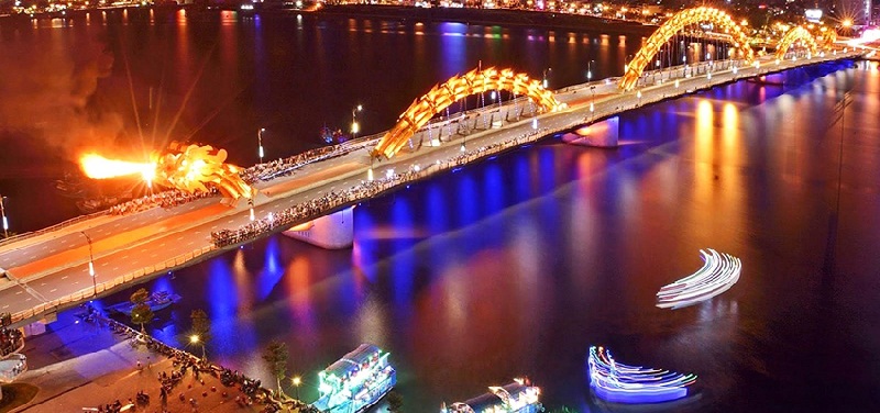 Cầu sông Hàn và Cầu rồng - điểm dừng chân ngoạn mục ở Đà Nẵng