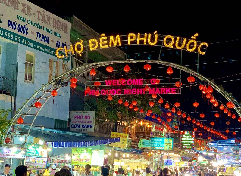 Hình ảnh khu vực Chợ đêm Phú Quốc