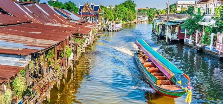 Khlong ở Thonburi