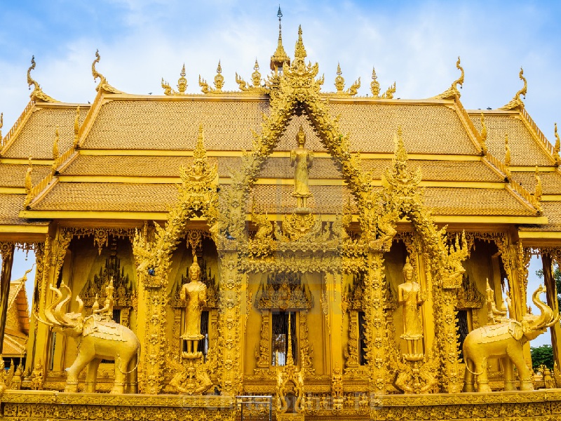 Vẻ đẹp lộng lẫy của Wat Paknam