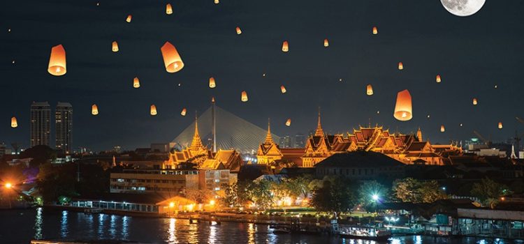 Lễ hội trăng tròn ở Thái Lan