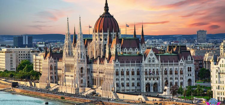 Tòa nhà Nghị viện Hungary ở thủ đô Budapest.