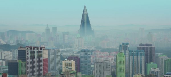Một góc trên cao của thủ đô Bình Nhưỡng, CHDCND Triều Tiên